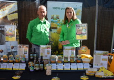 Eric van Gool en Joyce Weerman bij de Traay. 